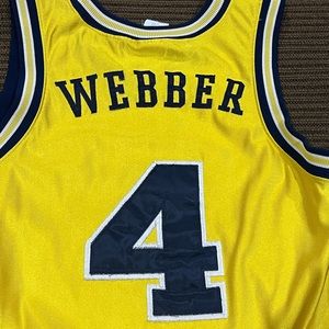 Chris Webber Nike Michigan Vintage Fab Five Jersey